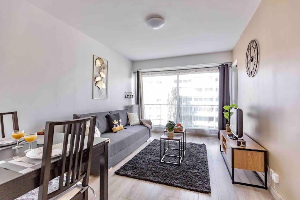 Appartement Avec Parking Et Terrasse Metro 7 Et Paris Villejuif Exteriör bild