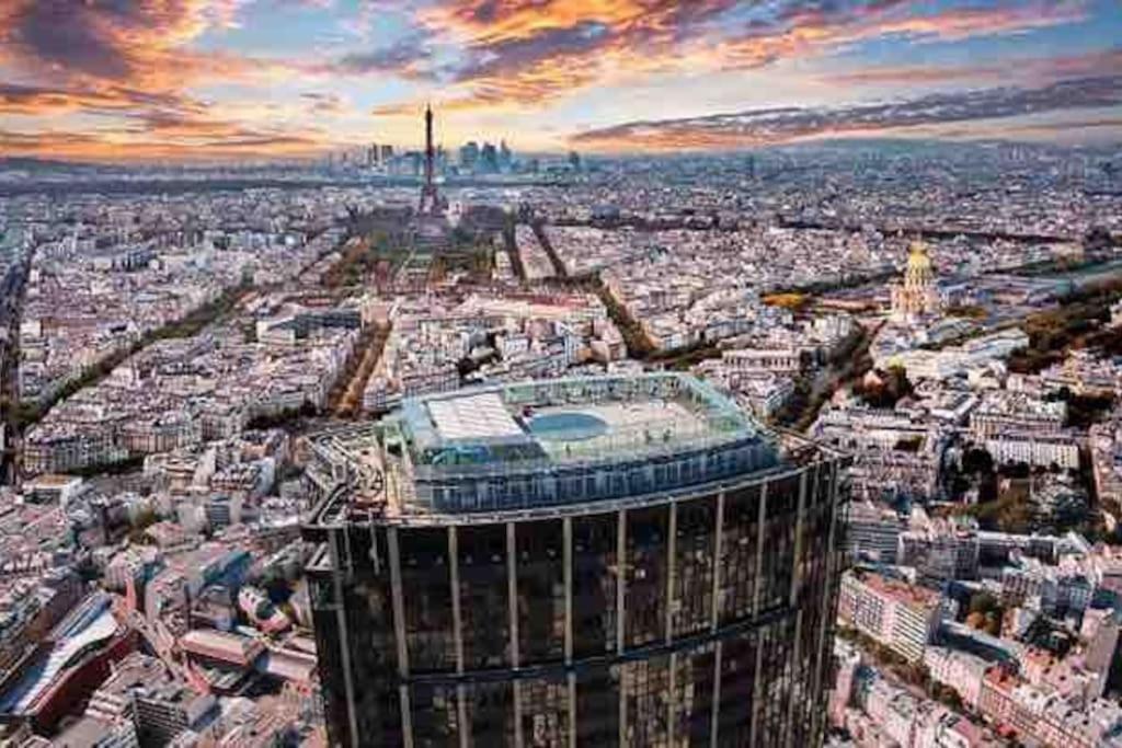 Appartement Avec Parking Et Terrasse Metro 7 Et Paris Villejuif Exteriör bild
